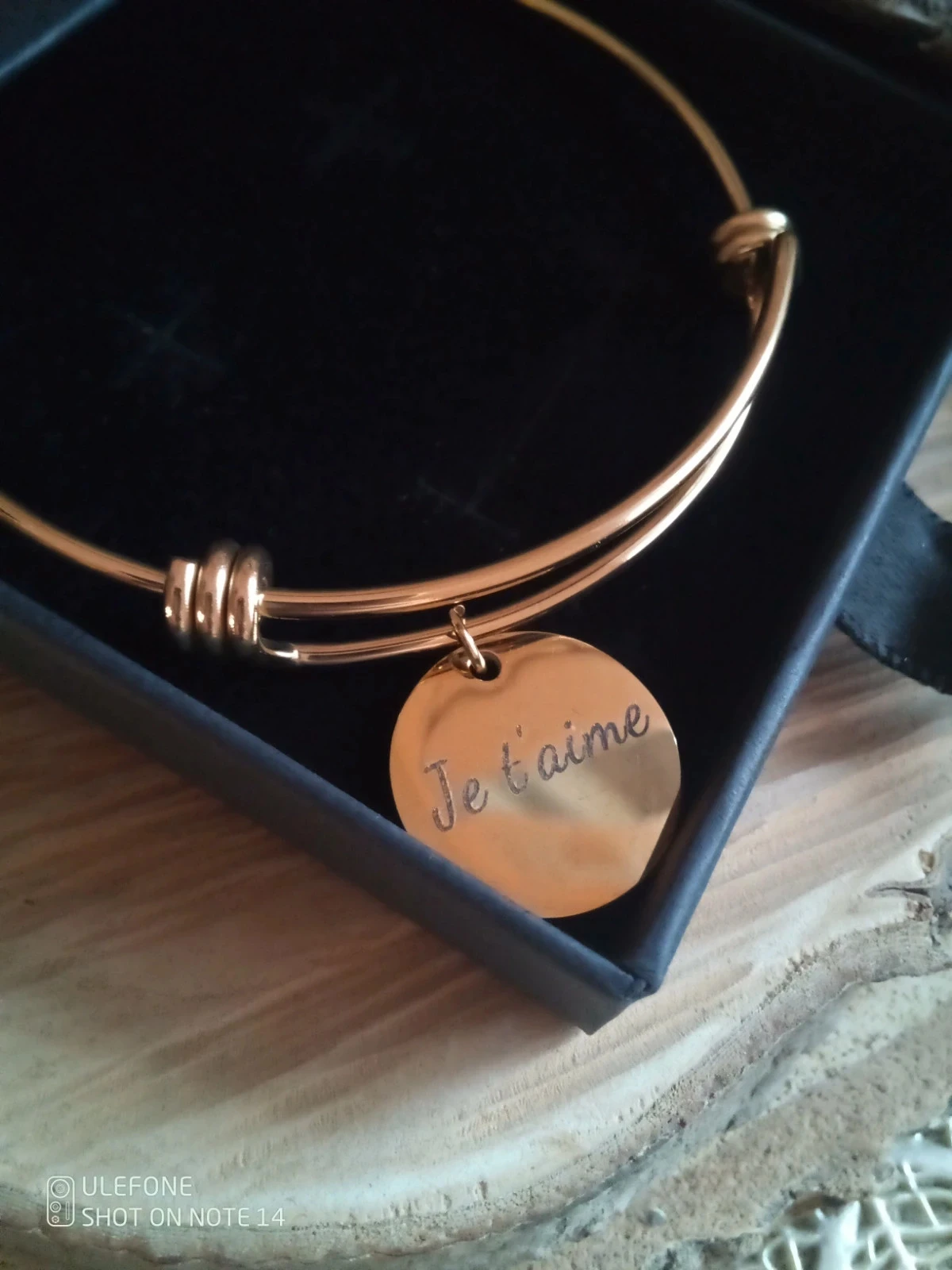 I Love You Stainless Steel Bracelet – photo 3